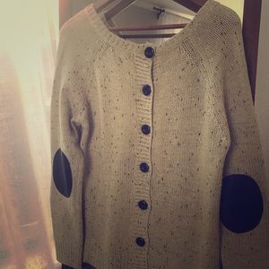 Market and Spruce Sweater with back detailing